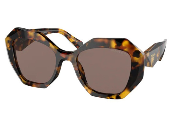 Prada PR16WSF VAU05C Honey Tortoise/Polar Light Brown