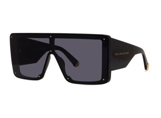 Stella McCartney SC40083I 01A Shiny Black/Grey