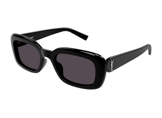 Saint Laurent SLM130/F 001 Black/Grey