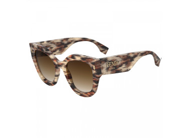 Fendi FF0435/S VTHHA Havana Python Print