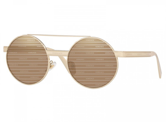 Versace VE2210 1252V3 Pale Gold/Brown