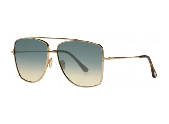 Tom Ford FT0838 28W Shiny Rose Gold/Gradient Blue