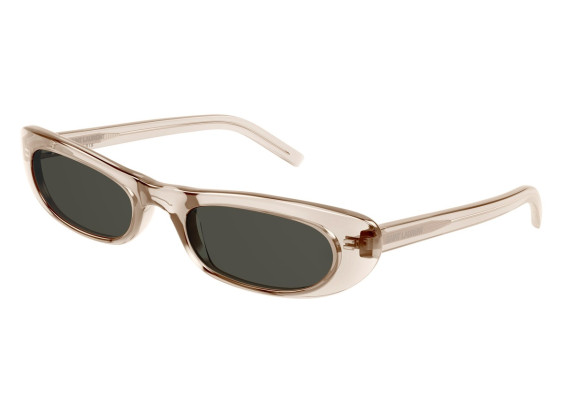 Saint Laurent SL557 SHADE 004 Transparent Nude/Grey