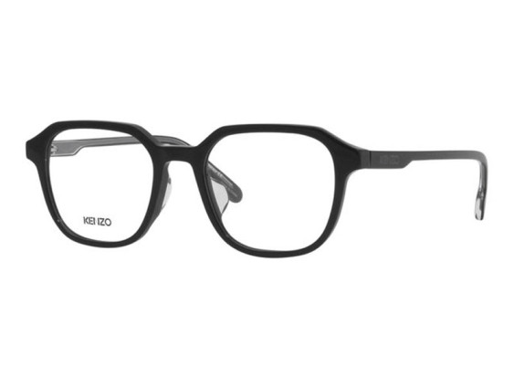 Kenzo KZ50102F 001 Shiny Black 53mm