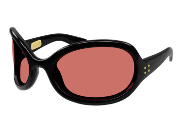 Gucci GG1381S 001 Shiny Black/Red
