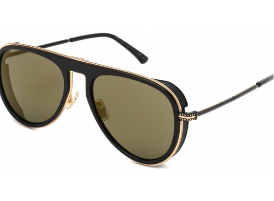 Jimmy Choo CARL/S 0807 00 Black / Brown Gold