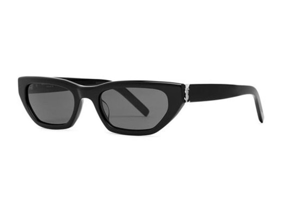Saint Laurent SLM126 001 Shiny Black/Black