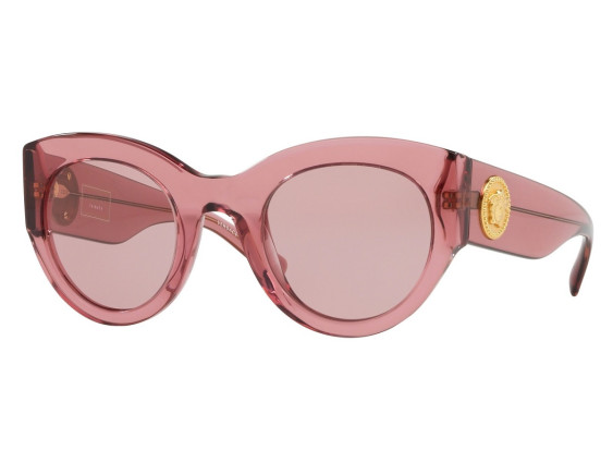 Versace VE4353 523484 Transparent Pink/Light Violet