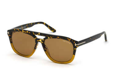 Tom Ford FT0776 56E Havana Gradient/Brown