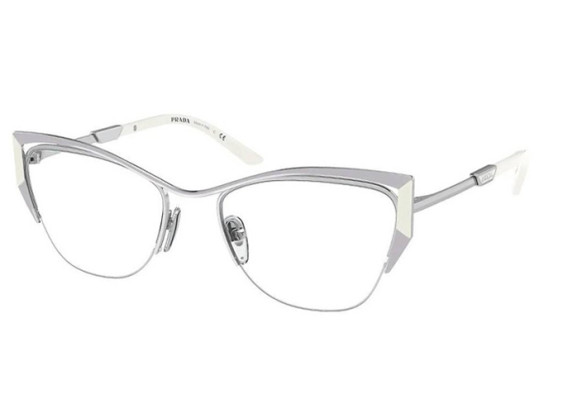 Prada PR63YV 12A1O1 Silver 54mm