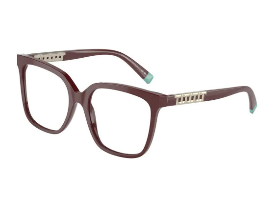 Tiffany & Co. TF2227 8353 Solid Burgundy 52mm