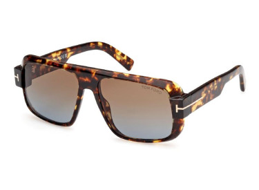Tom Ford FT1101 52F Dark Havana/Brown Gradient