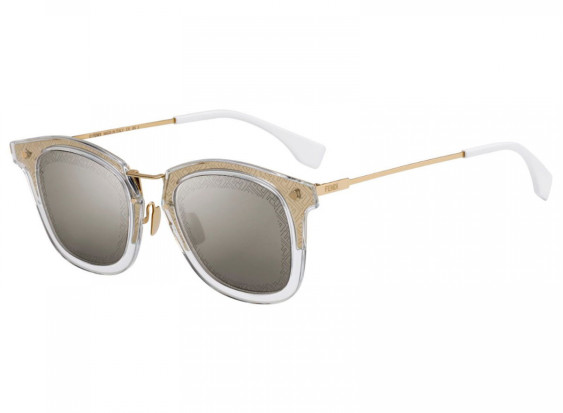 Fendi FFM0045/S J5GUE Gold/Grey