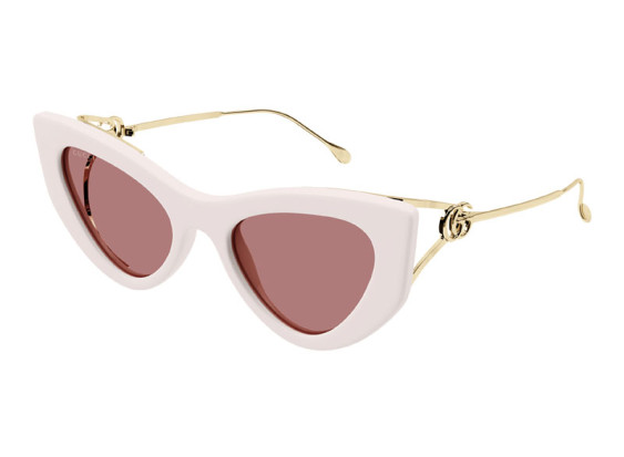 Gucci GG1565S 003 Shiny Ivory/Gold/Solid Red