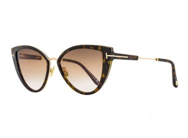 Tom Ford FT0868 52F Gold/Dark Havana/Brown Gradient