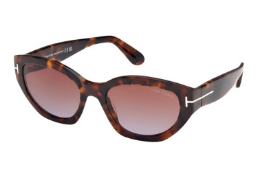 Tom Ford FT1086 52F Dark Havana/Gradient Brown