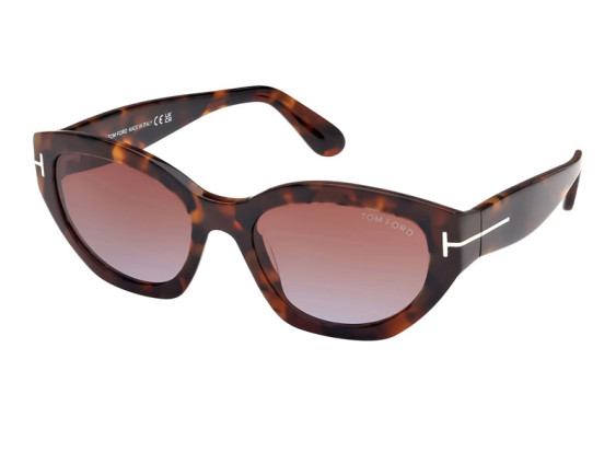 Tom Ford FT1086 52F Dark Havana/Gradient Brown