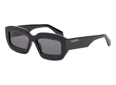 Off-White OERI138 CHARLOTTE 1007 Shiny Black/Dark Grey