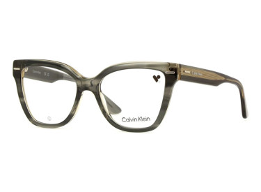 Calvin Klein CK23543 023 Striped Grey 54mm