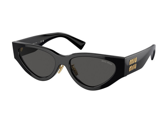 Miu Miu MU03ZS 1AB5S0 Black/Dark Grey