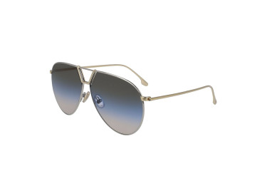 Victoria Beckham VB208S 041 Silver/Blue Gradient