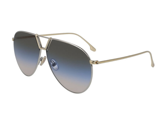 Victoria Beckham VB208S 041 Silver/Blue Gradient