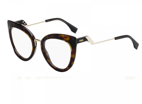 Fendi FF0334 086 Dark Havana