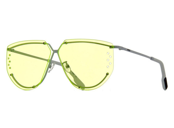 Kenzo KZ40057U/S 21N White/Fluorescent Yellow