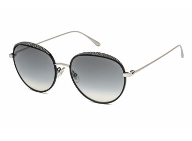 Jimmy Choo Ello/S 0JIN IC Black/Palladium/Grey Mirror Gradient Silver
