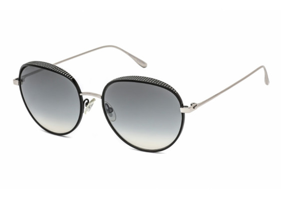 Jimmy Choo Ello/S 0JIN IC Black/Palladium/Grey Mirror Gradient Silver