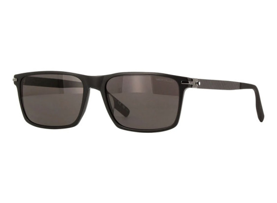 Montblanc MB0249S 001 Matte Black/Grey