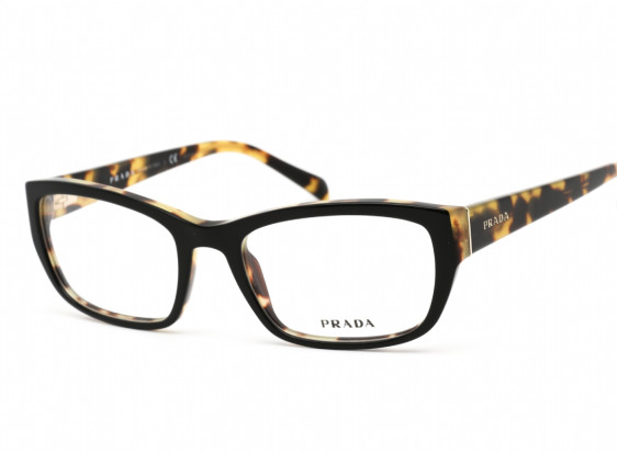 Prada PR18OV NAI1O1 Black/Medium Havana 52mm