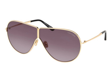 Tom Ford FT1158 30A Shiny Deep Gold/Smoke