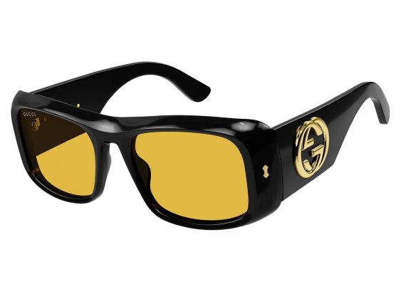 Gucci GG1251S 001 Black/Yellow