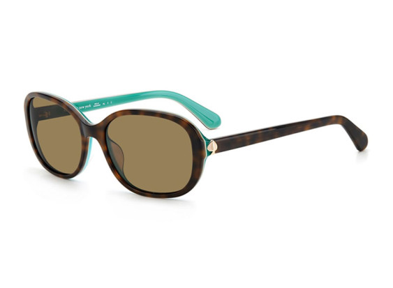 Kate Spade IZABELLA/G/S 0FZL SP Havana/Turquise/Brown Polarized