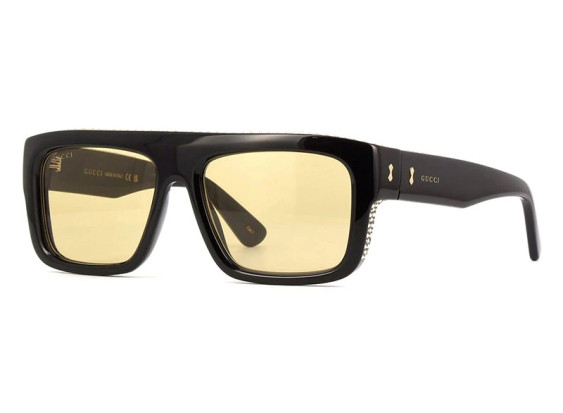 Gucci GG1461S 004 Black With Strass/Nicotine