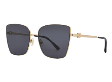 Jimmy Choo VELLA/S 02M2 IR Black Gold/Grey