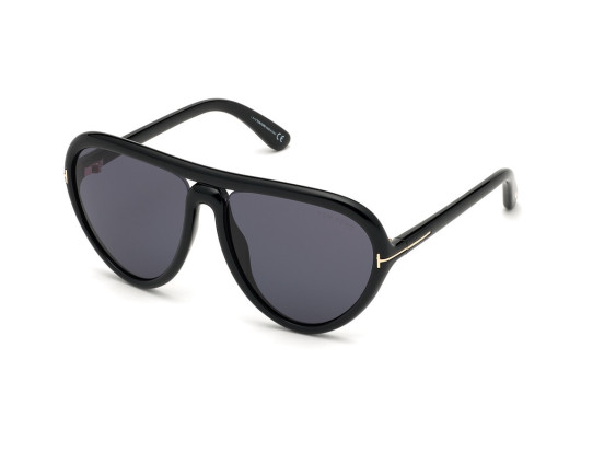 Tom Ford FT0769 01A Shiny Black/Smoke