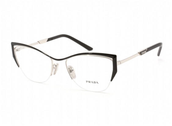 Prada PR63YV GAQ1O1 Silver/Black 54mm