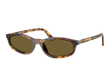 Miu Miu MUA06S 14L09Z Honey Havana/Dark Brown