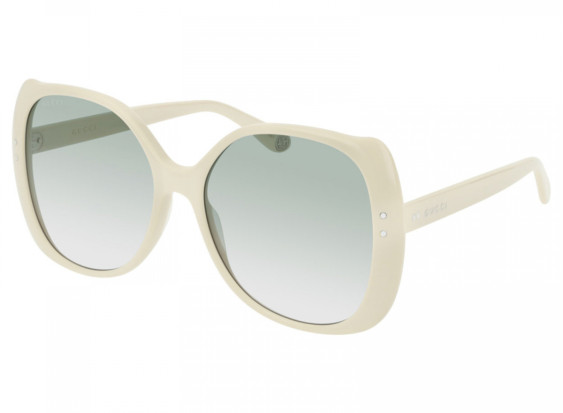 Gucci GG0472S 005 Ivory/Green