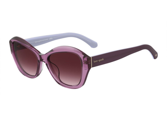 Kate Spade AGLAIA/S 0C9A 3X Mauve/Red Gradient