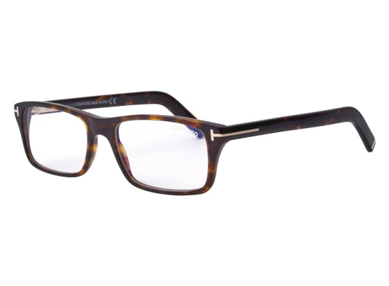 Tom Ford FT5663-B 052 Shiny Classic Dark Havana 53mm