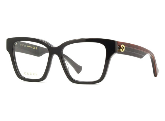 Gucci GG1302O 004 Black 55mm