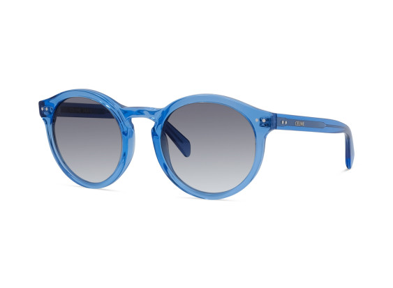 Celine CL40153I 92B Transparent Blue/Grey Gradient 52mm