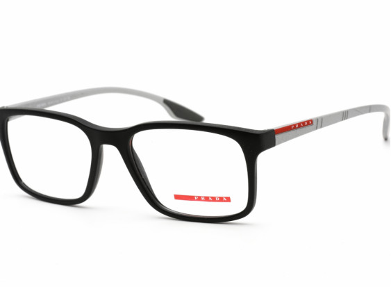 Prada Sport PS01LV 4901O1 Black Rubber 54mm