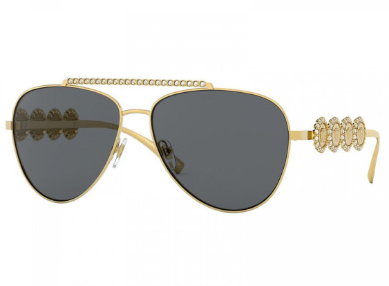 Versace VE2219B 100287 Gold/Grey