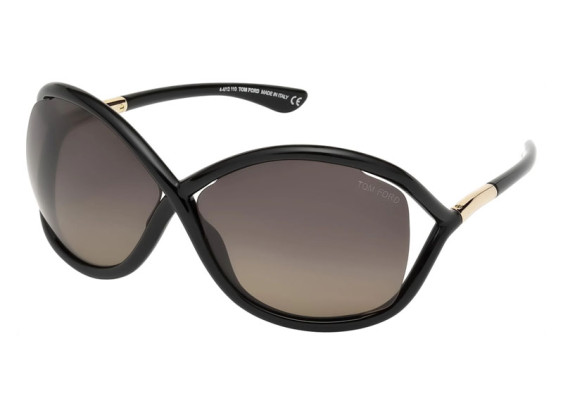 Tom Ford FT0009 01D Black/Smoke Polarized