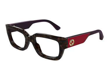 Gucci GG1666O 008 Havana/Violet 53mm
