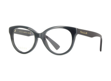 Gucci GG1590O 004 Grey Crystal on Black 52mm